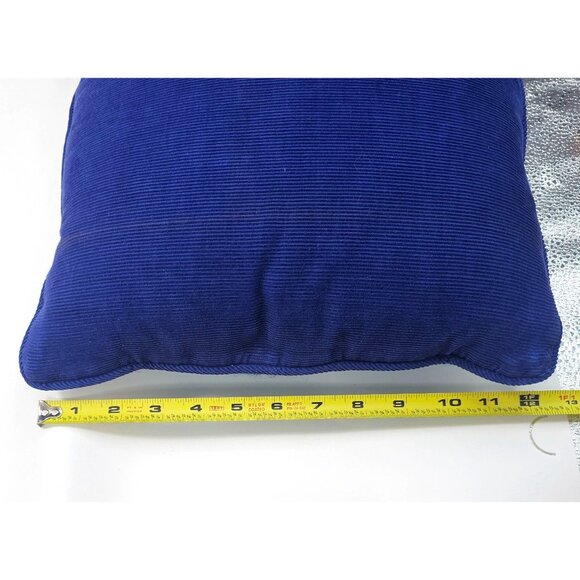 Bucilla Needlepoint Pillow Four Way Bargello Kaleidoscope 12" Square Completed - Picture 13 of 13